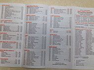 Iron Wok menu