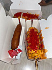 Two Hands Corn Dogs food