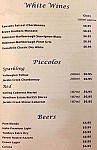 Cafe Siena menu