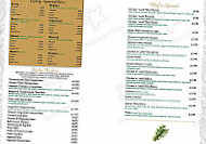 Curry Leaf Indian menu