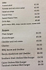 The Wheatsheaf Inn menu