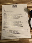 Osteria Il Muro menu