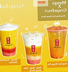 Gong Cha Crossiron (bubble Tea) food