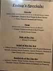 New Deal Cafe menu