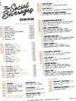 The Social Pub menu