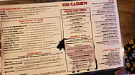 Kid Cashew menu