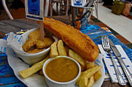 Blue Lagoon Fish Chips food