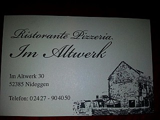 Pizzeria Im Altwerk