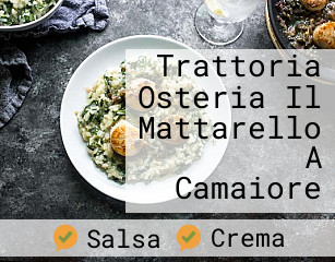 Trattoria Osteria Il Mattarello A Camaiore