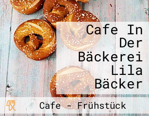 Cafe In Der Bäckerei Lila Bäcker