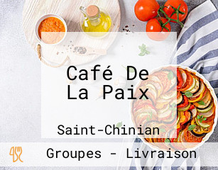 Café De La Paix