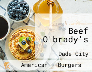 Beef O'brady's