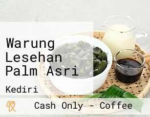 Warung Lesehan Palm Asri