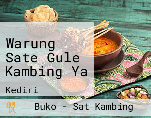 Warung Sate Gule Kambing Ya