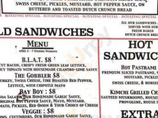 Bay Boy Specialty Sandwiches