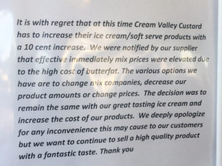 Cream Valley Custard