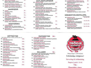 Trödje Pizzeria Restaurang Hb