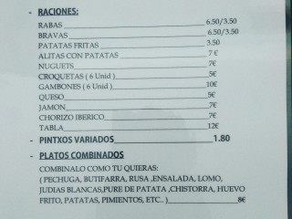 Y Comidas Polideportivo Los Arcos