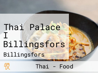 Thai Palace I Billingsfors
