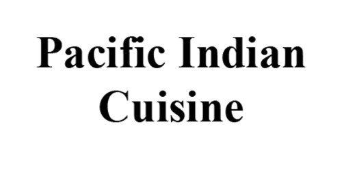 Pacific Indian Cuisine