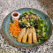 Grilled Beef Betel Leaf And Spring Rolls Noodle Salad