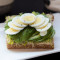 Avocado Hummus Egg Toast