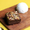 Belgisk Choklad Brownie Med Glass