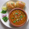 Paw Bhaji Served With 2 Pav