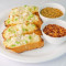 Chilli Onion Garlic Bread (4 Pcs)