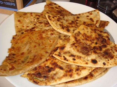 Kyckling Keema Paratha