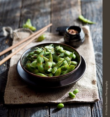 Kryddig Edamame