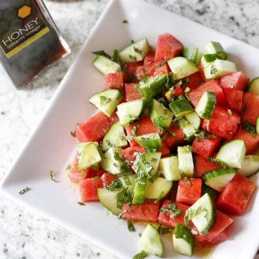 Vattenmelon Sallad