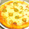 Regular Chicken Sausage Pizza (7