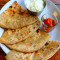 Aloo Paratha With Plain Curd