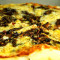 10 Roasted Garlic, Button Mushroom, Cheddar, Parmesan, Mix Herbs Pizza