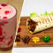 Bbq Chicken Wrap Strawberry Shake