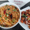 Combo 6 Schezwan Veg Fried Rice Gobi Manchurian