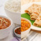 Rajma Chawal Paneer Masala With Parathas