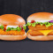 1 Paneer Delight Burger 1 Deluxe Veggie Burger