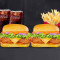 2 Smoky Chipotle Chicken Burger 2 Cola (M) 1 Fries (M)