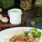 Paneer Steak With Sauteed Veggies And Mashed Potato