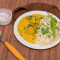 Kadhi Chawal Plate