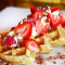 Strawberry Cream Caramel Waffle {Half}