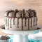 Eggless Crunchy Oreo Chocolate Cake