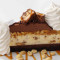 Choklad Caramelicious Cheesecake Gjord Med Snickers