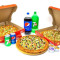 6 Ost Capsicum Pizza (7 Tum) 6 Paneer Paket 6 Cola