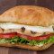 Chicken Caprese On Garlic Ciabatta