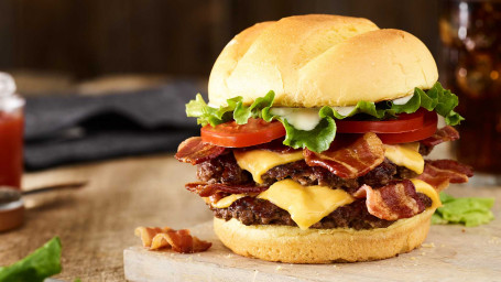 Dubbel Bacon Smash Burger