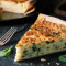 Spinach Leek Smoked Mozzarella Quiche