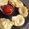 Corn Cheese Steamed Momos (8 Pcs)